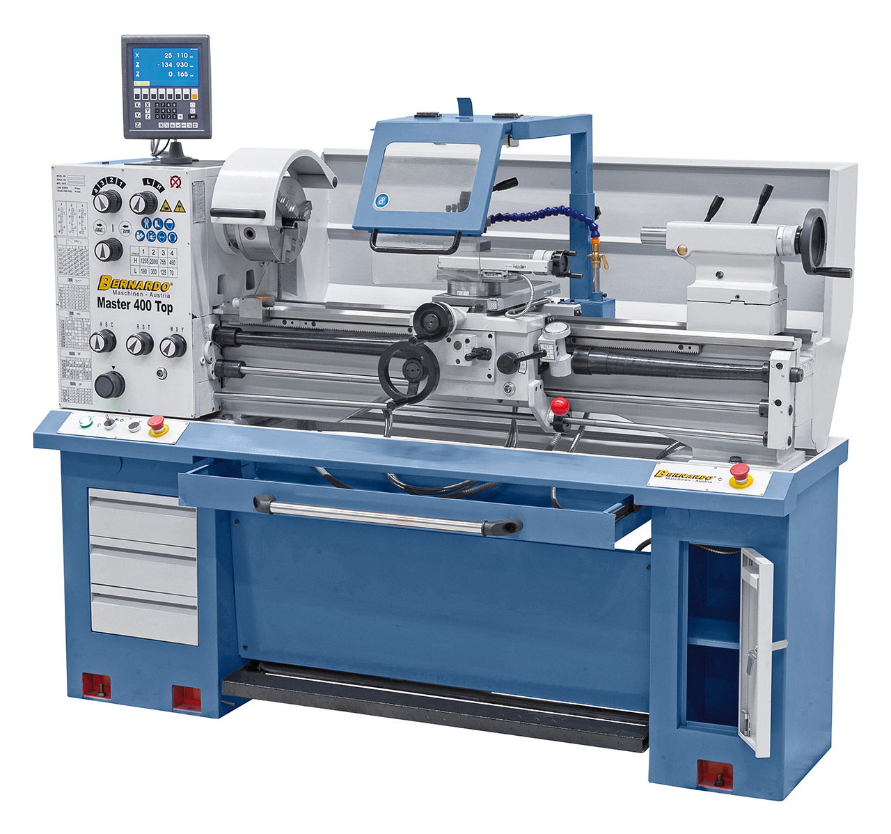 Universaldrehmaschine Master 400 Top inkl. 3-Achs-Digitalanzeige ES-12 V