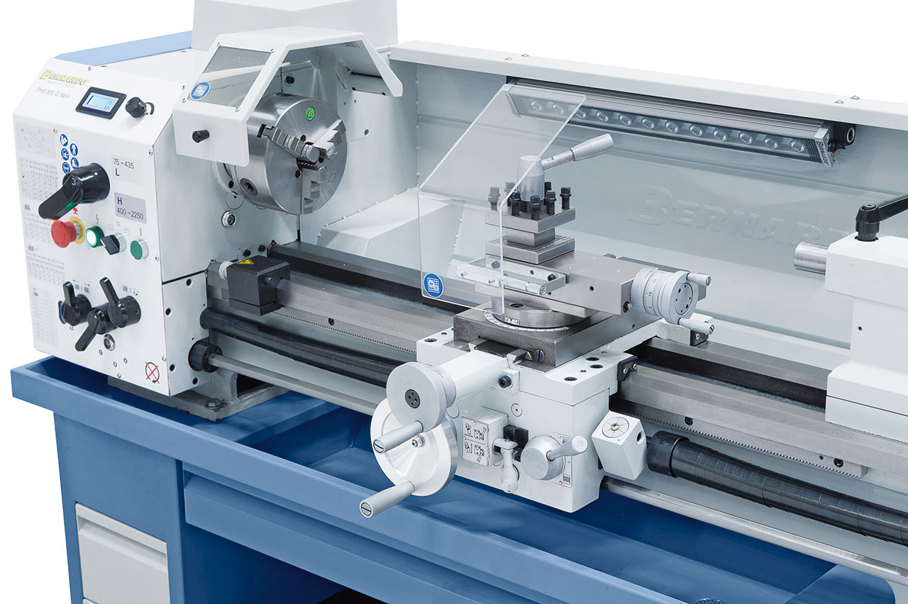 Leit- und Zugspindeldrehmaschine Profi 880 G Vario / 400 V