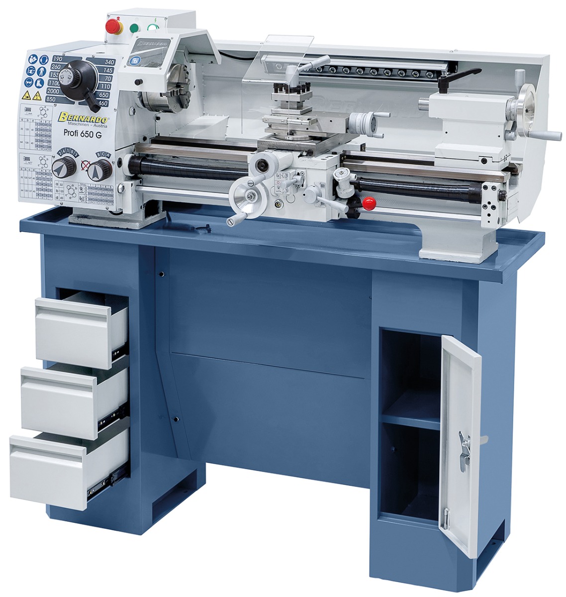 Leit- und Zugspindeldrehmaschine Profi 650 G / 230 V
