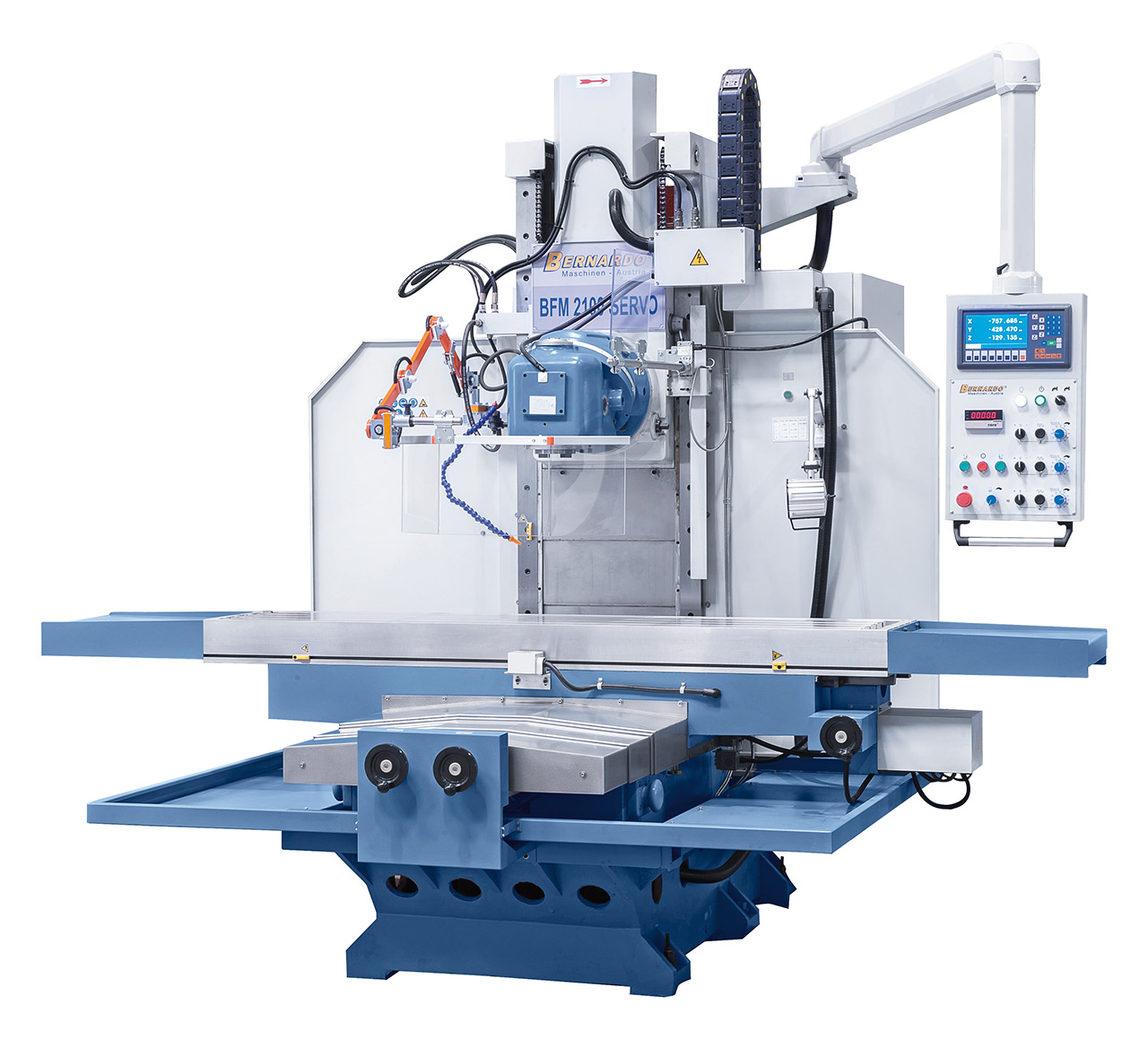 Bettfräsmaschine BFM 2100 Servo inkl. 3-Achs-Digitalanzeige ES-12 H **