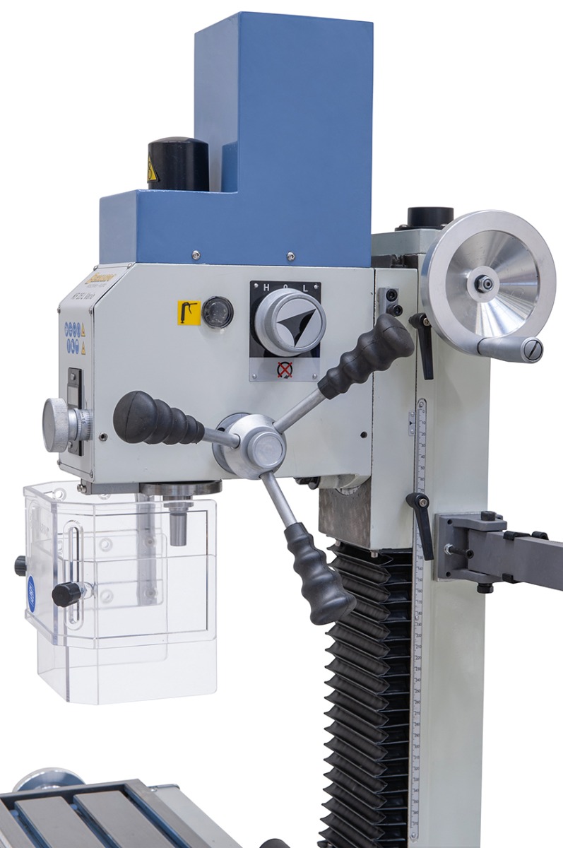 Bohr- und Fräsmaschine KF 25 L Vario inkl. 3-Achs Digitalanzeige DT 40