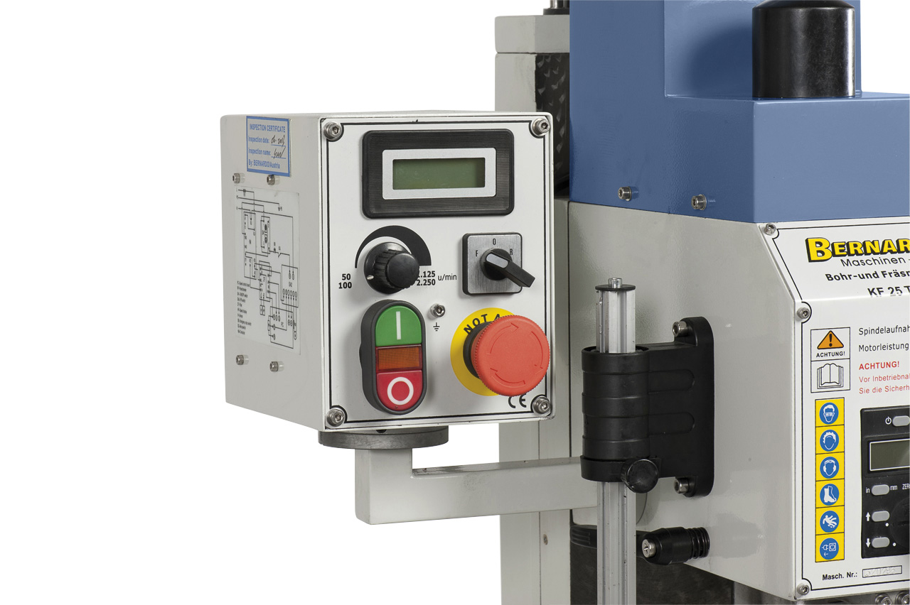 Bohr- und Fräsmaschine KF 25 L Vario
