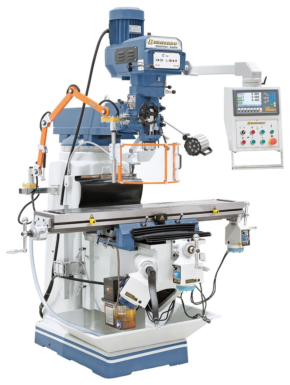 Mehrzweckfräsmaschine MFM 250 Super inkl. 3-Achs-Digitalanzeige montiert *
