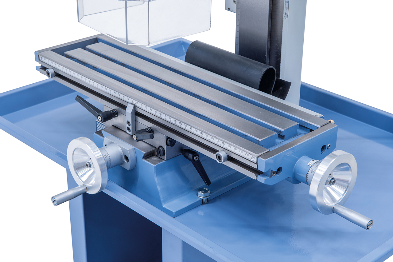 Bohr- und Fräsmaschine KF 16 L Vario inkl. 3-Achs Digitalanzeige DT 40
