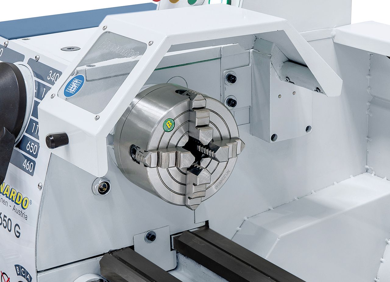 Leit- und Zugspindeldrehmaschine Profi 650 G / 230 V inkl. 2-Achs-Digitalanzeige ES-12 V