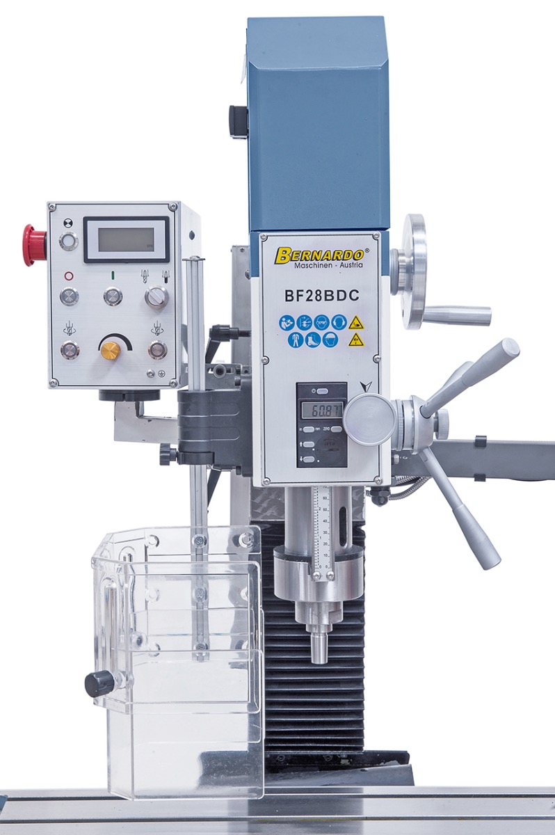 Bohr- und Fräsmaschine BF 28 BDC inkl. 3-Achs-Digitalanzeige ES-12 V