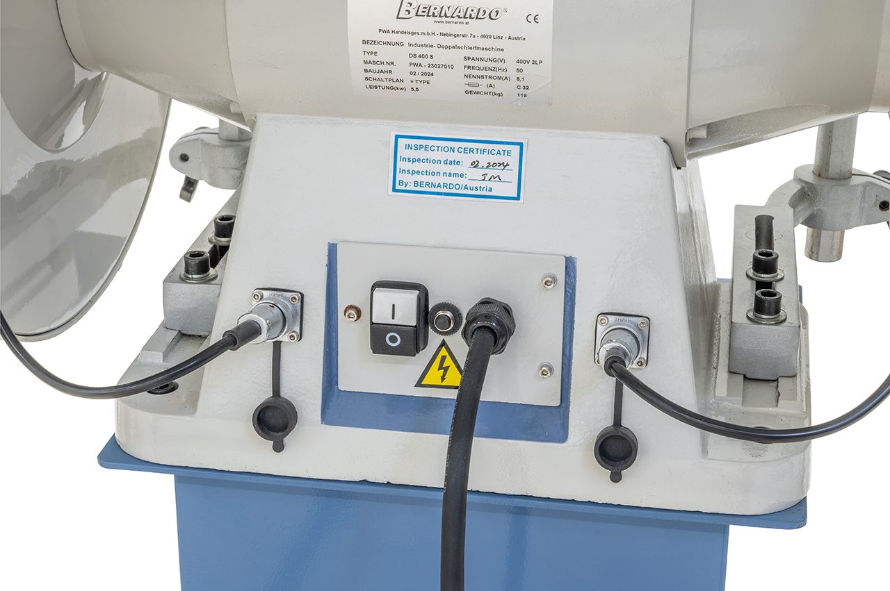 Industrie-Doppelschleifmaschine DS 400 S / 400 V