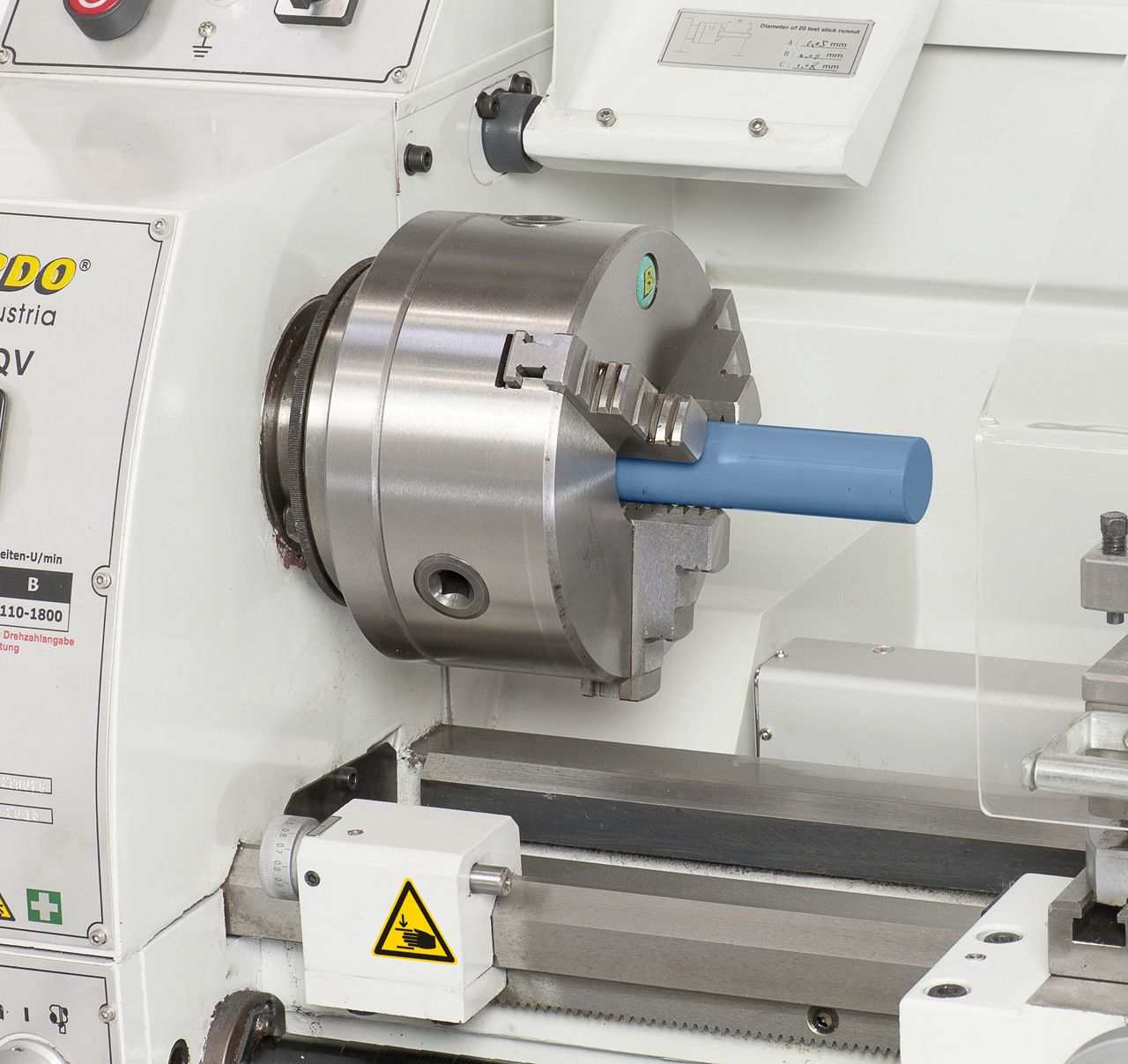 Leit- und Zugspindeldrehmaschine Profi 700 Top / 230 V