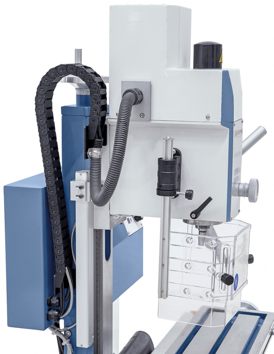 Bohr- und Fräsmaschine KF 26 L Top inkl. 3-Achs Digitalanzeige DT 40
