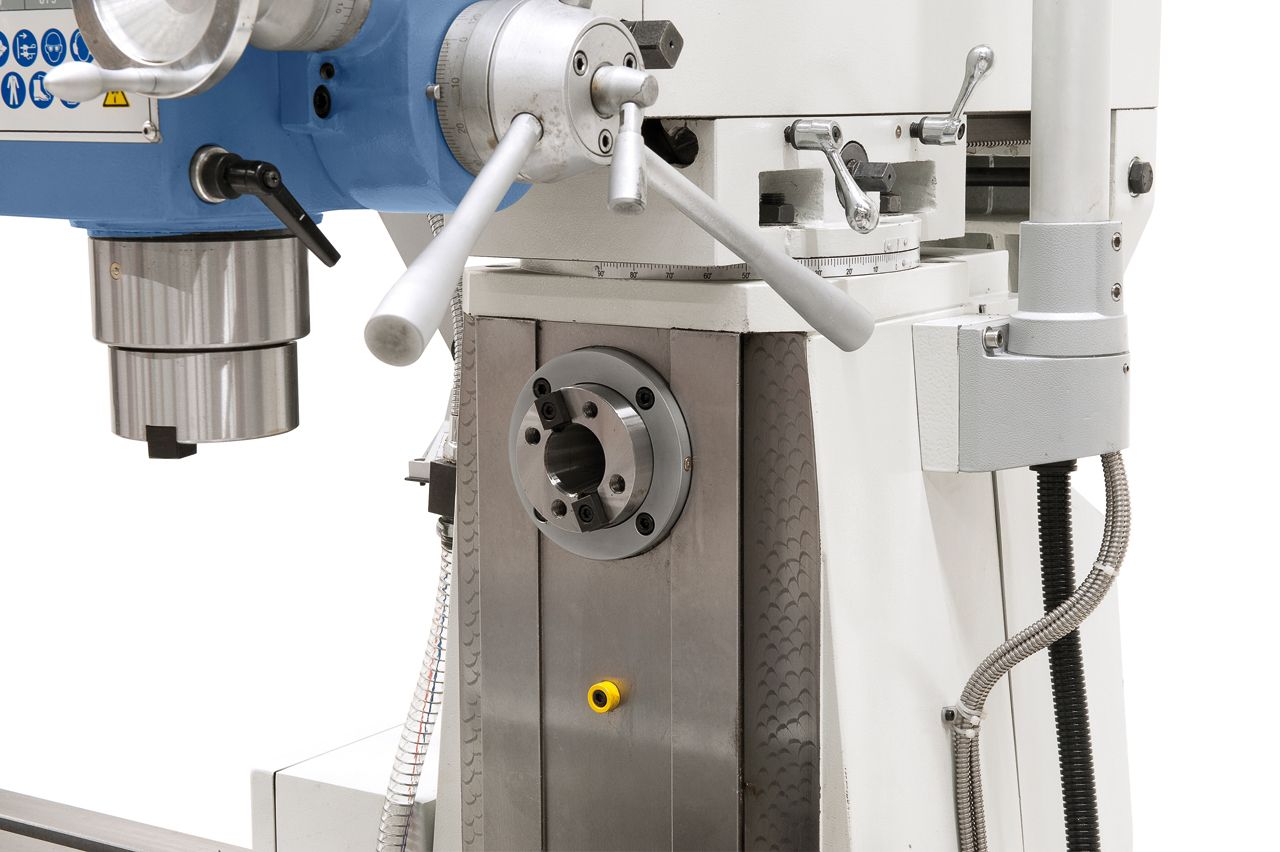 Universalfräsmaschine UWF 80 E inkl. 3-Achs-Digitalanzeige ES-12 H und y-Vorschub