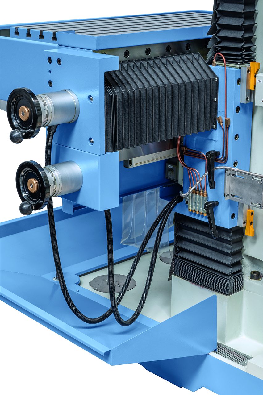 Universal-Werkzeugfräsmaschine WFM 850 Servo inkl. 3-Achs-Digitalanzeige ES-12 H **