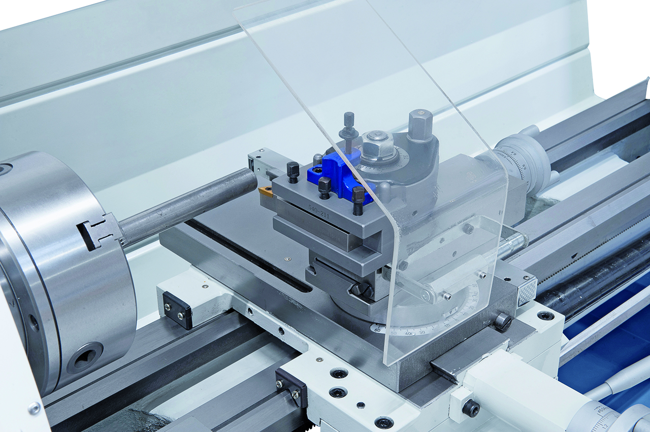 Leit- und Zugspindeldrehmaschine Profi 900 Vario / 230 V inkl. 2-Achs-Digitalanzeige ES-12 V
