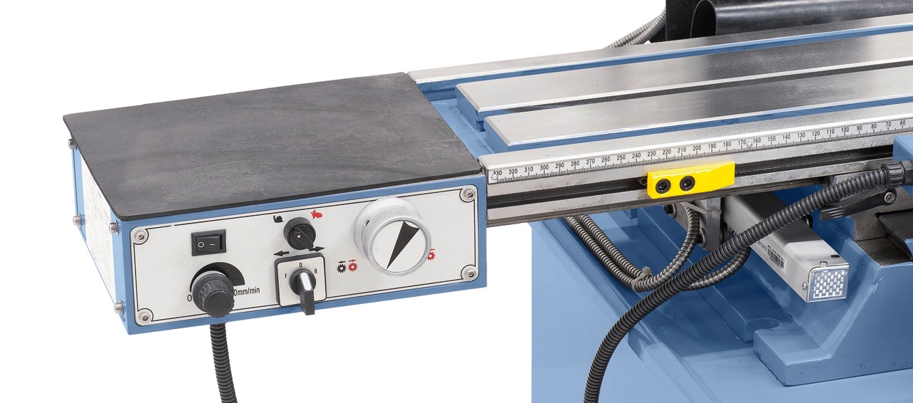 Bohr- und Fräsmaschine KF 25 L Vario inkl. 3-Achs Digitalanzeige DT 40