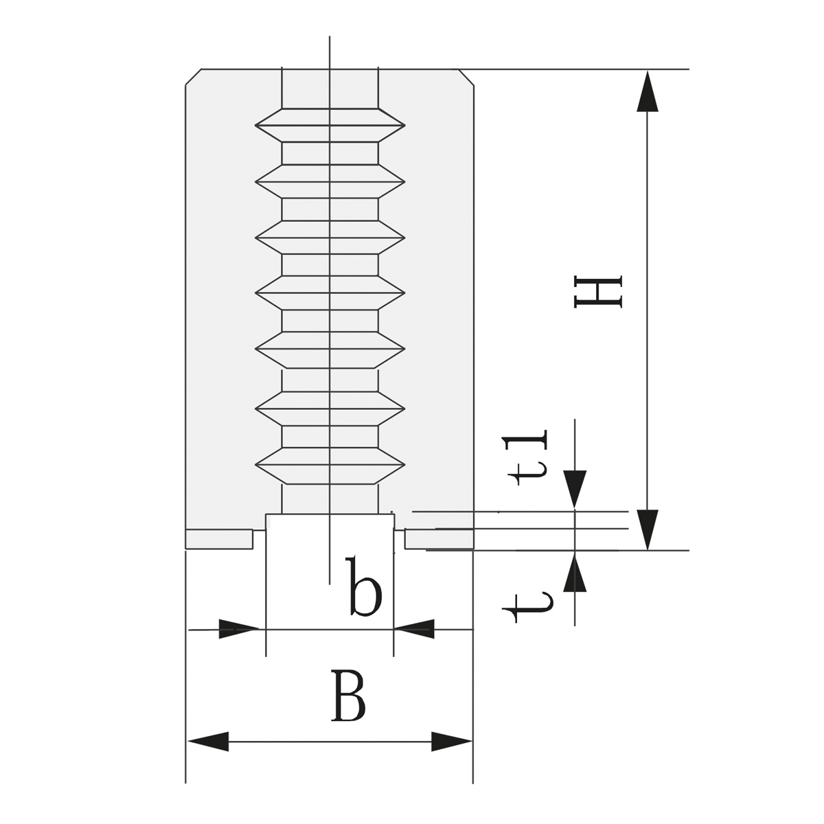Umkehraufsatzbacken DTJ-DK11-125