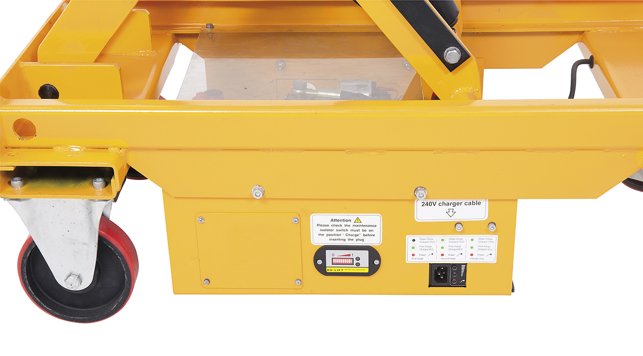 Semielektrischer Doppelscherenhubtisch ES 500 D