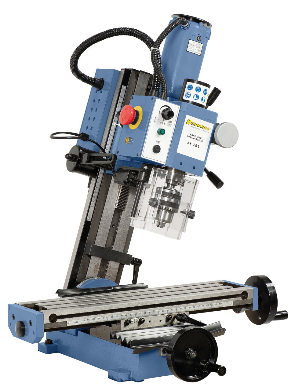 Bohr- und Fräsmaschine KF 20 L / 230 V