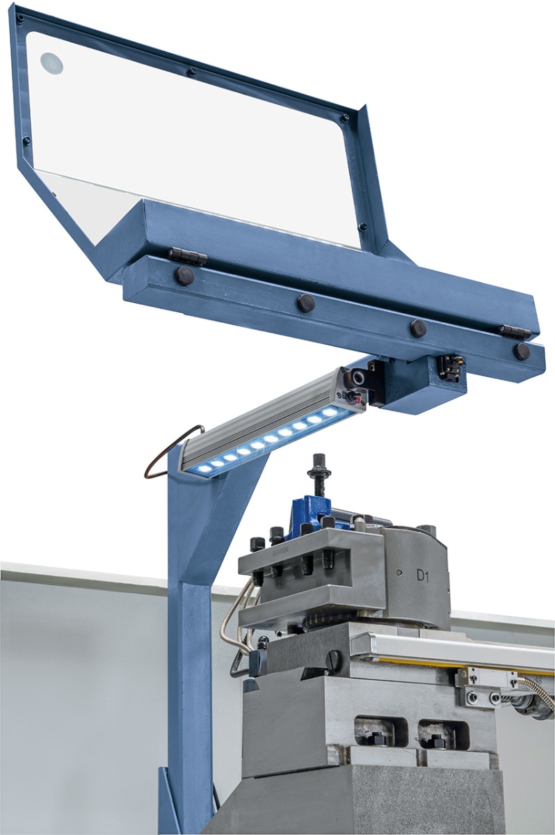 Produktionsdrehmaschine Goliath 800 x 1000 inkl. 3-Achs-Digitalanzeige *