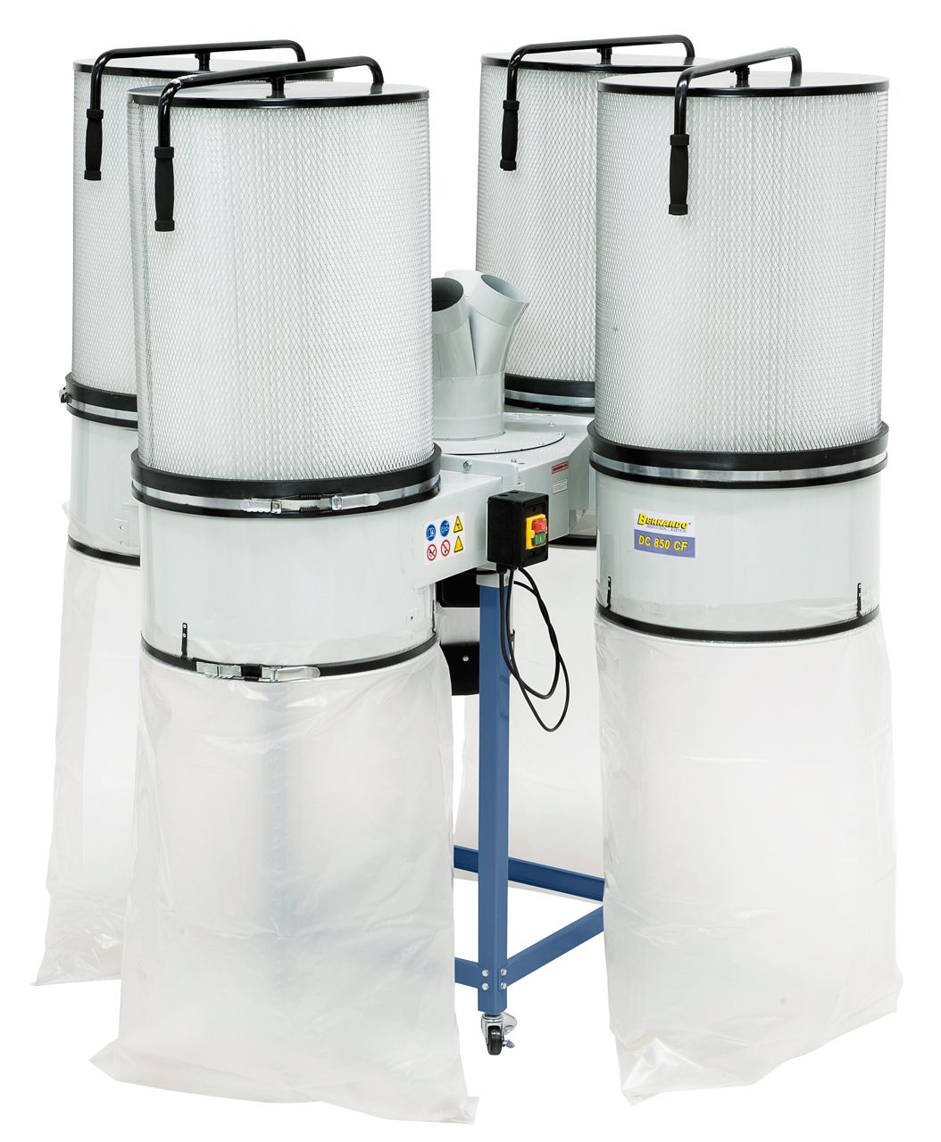 Absauganlage mit Feinstaubfilterpatrone DC 850 CF / 400 V