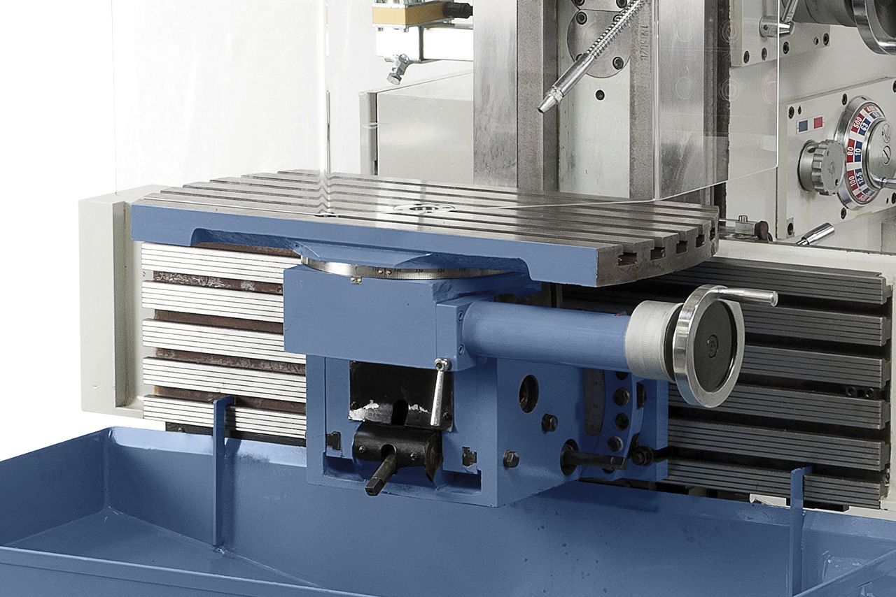 Werkzeugfräsmaschine WFM 800 inkl. 3-Achs-Digitalanzeige ES-12 H **