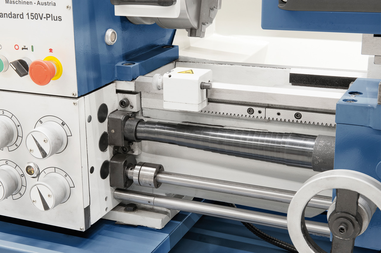 Leit- und Zugspindeldrehmaschine Standard 150 V-Plus *