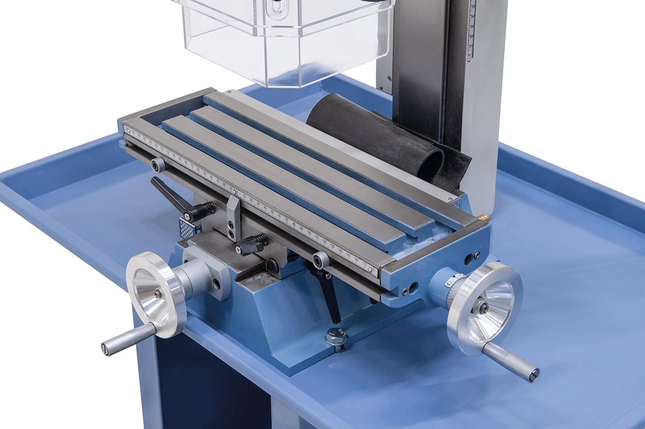Bohr- und Fräsmaschine KF 16 Vario inkl. 3-Achs Digitalanzeige DT 40