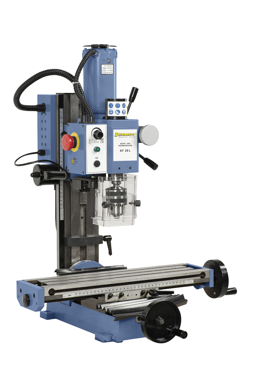 Bohr- und Fräsmaschine KF 20 L / 230 V