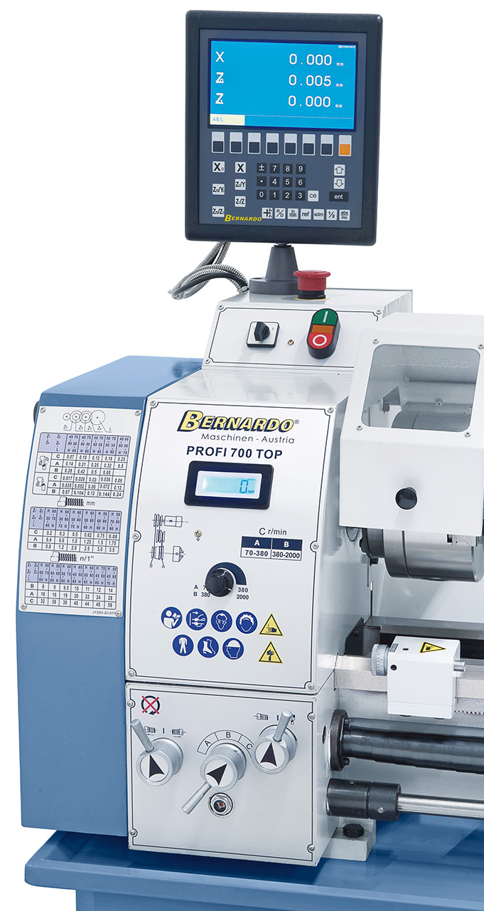 Profi 700 Top / 230 V inkl. 2-Achs-Digitalanzeige ES-12 V