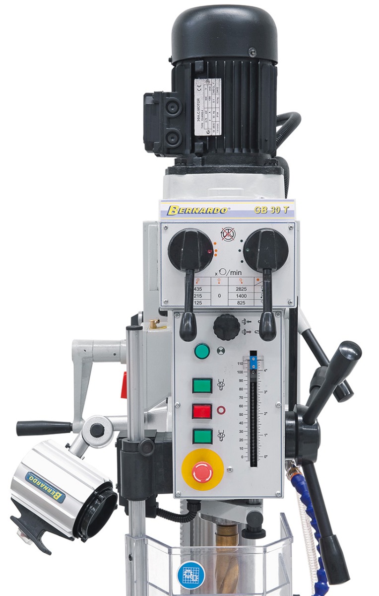 Getriebe-Tischbohrmaschine GB 30 T mit Kühlmitteleinrichtung