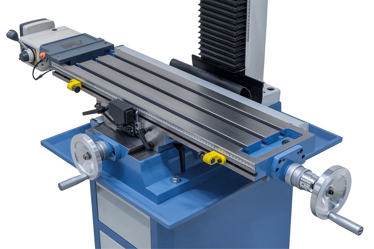 Bohr- und Fräsmaschine BF 30 N Super mit Vorschub inkl. 3-Achs-Digitalanzeige ES-12 V