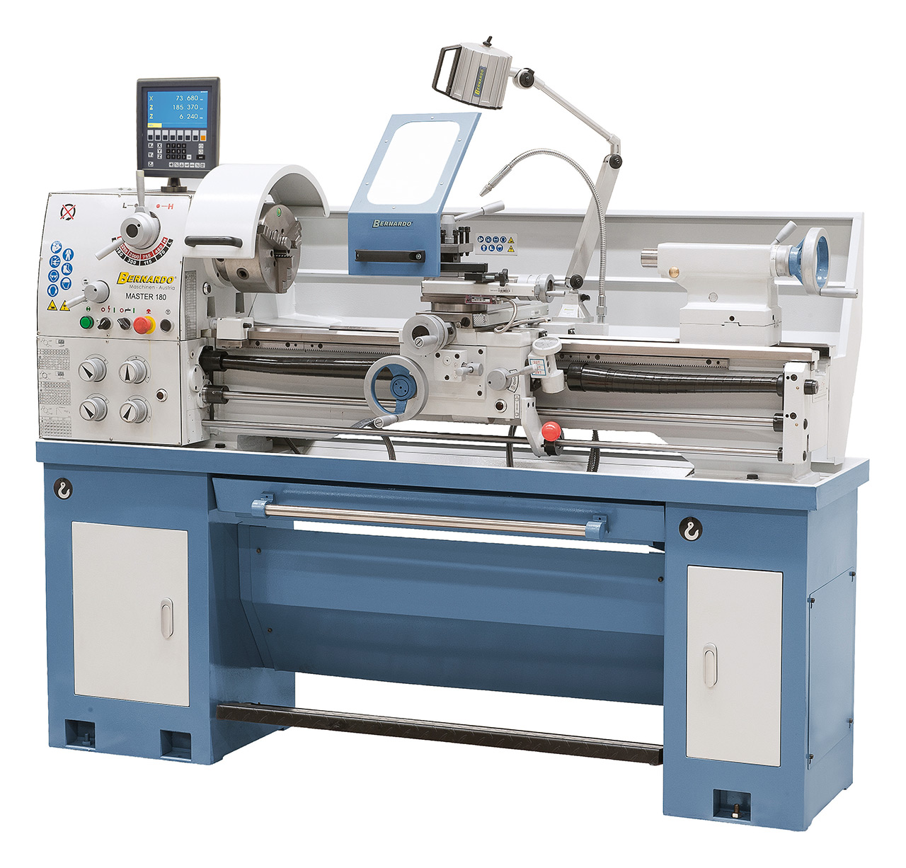 Mechanikerdrehmaschine Master 180 inkl. 3-Achs-Digitalanzeige ES-12 V *