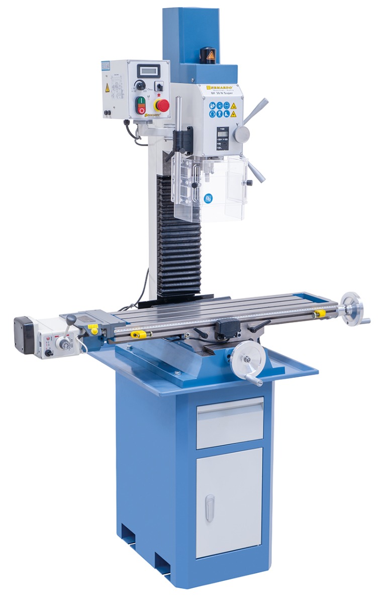 Bohr- und Fräsmaschine BF 30 N Super mit Vorschub AL 350 D