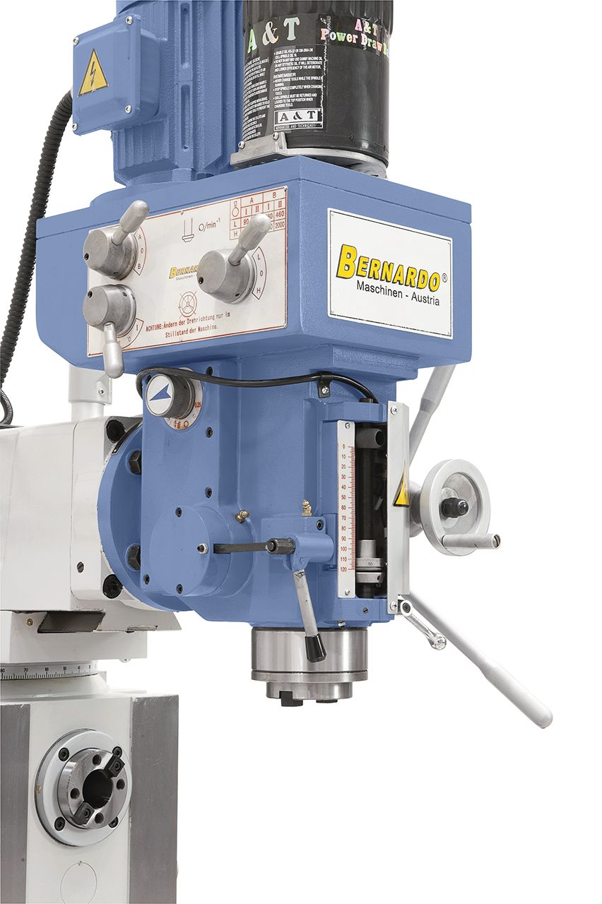 Universalfräsmaschine UWF 95 N inkl. 3-Achs-DRO und pneumat.WK-Klemmung *