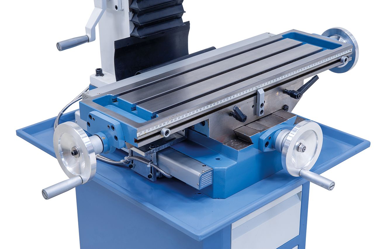 Bohr- und Fräsmaschine BF 30 G inkl. 3-Achs Digitalanzeige DT 40