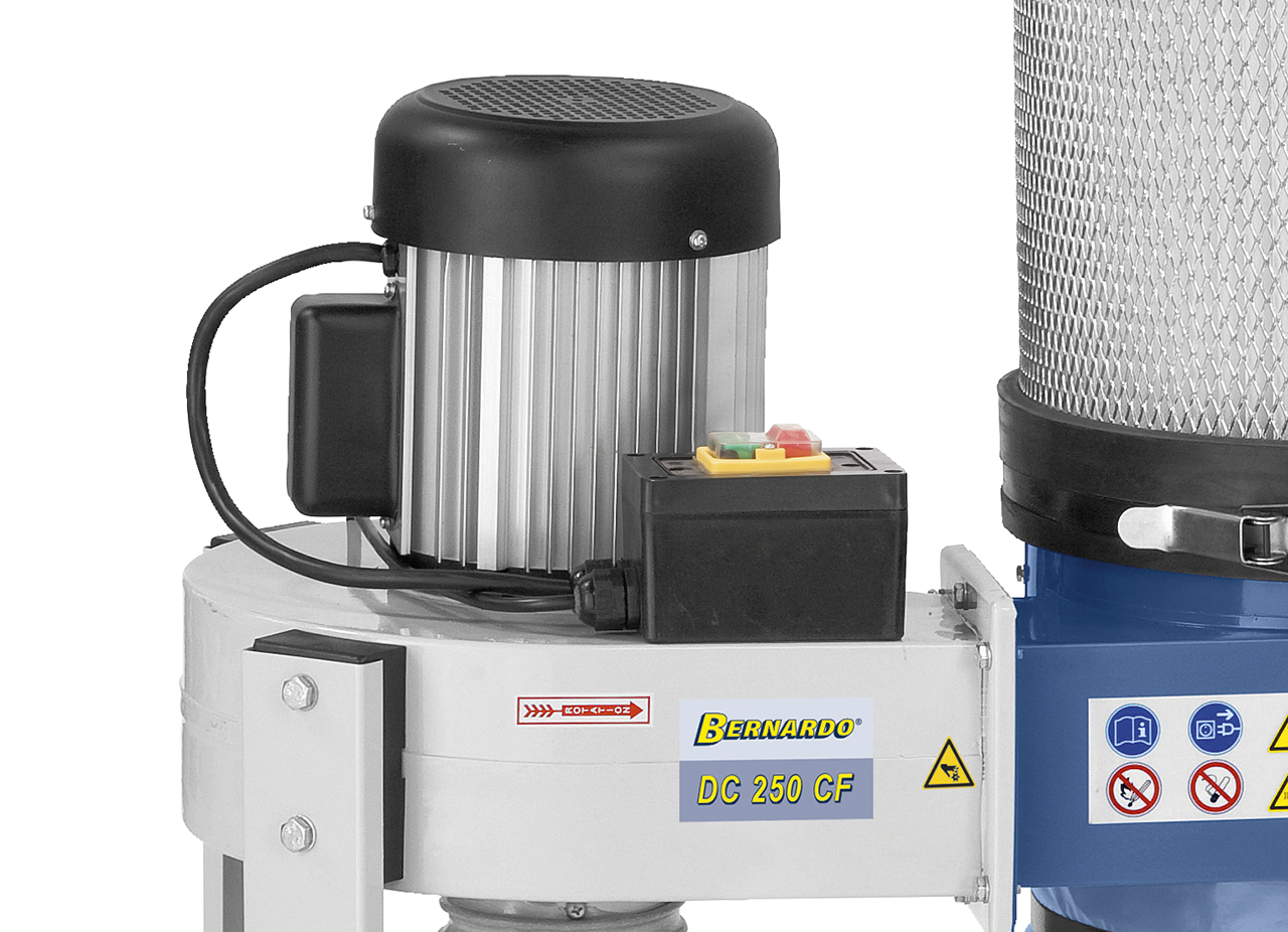 Leistungsstarker Aluminium-Antriebsmotor, besonders laufruhig