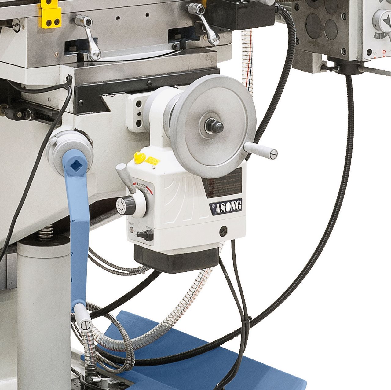 Universalfräsmaschine UWF 80 E inkl. 3-Achs-Digitalanzeige ES-12 H und y-Vorschub