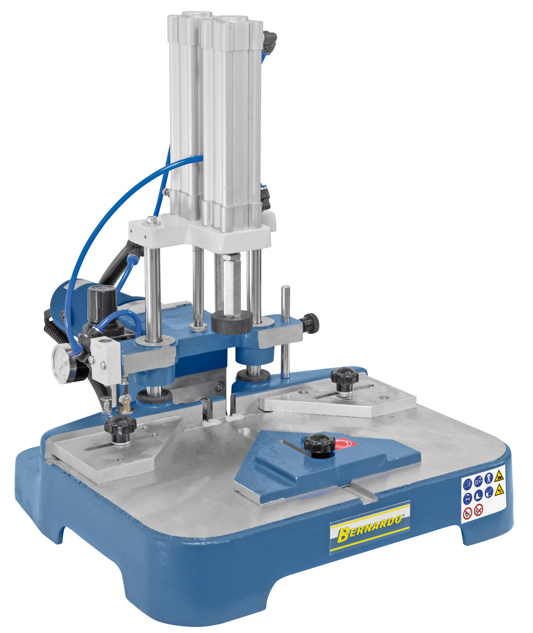 Pneumatische Doppel-Keilnutfräsmaschine KNF 2 P