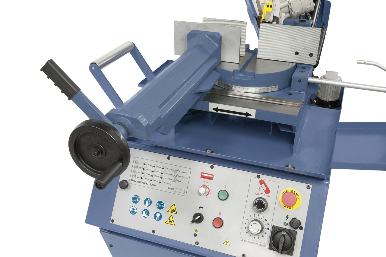 Doppelgehrungsbandsäge MBS 350 DG-VR PRO / 400 V
