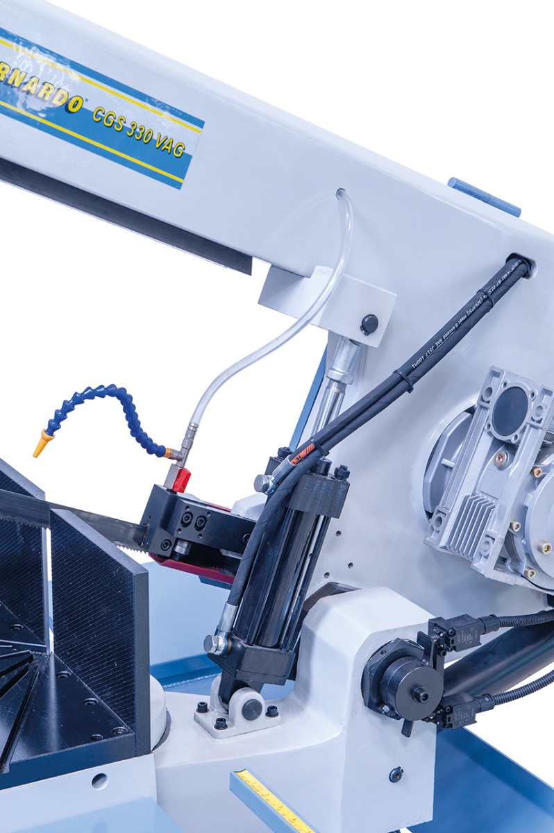Stark dimensionierter Hydraulikzylinder, für Dauerbetrieb ausgelegt
