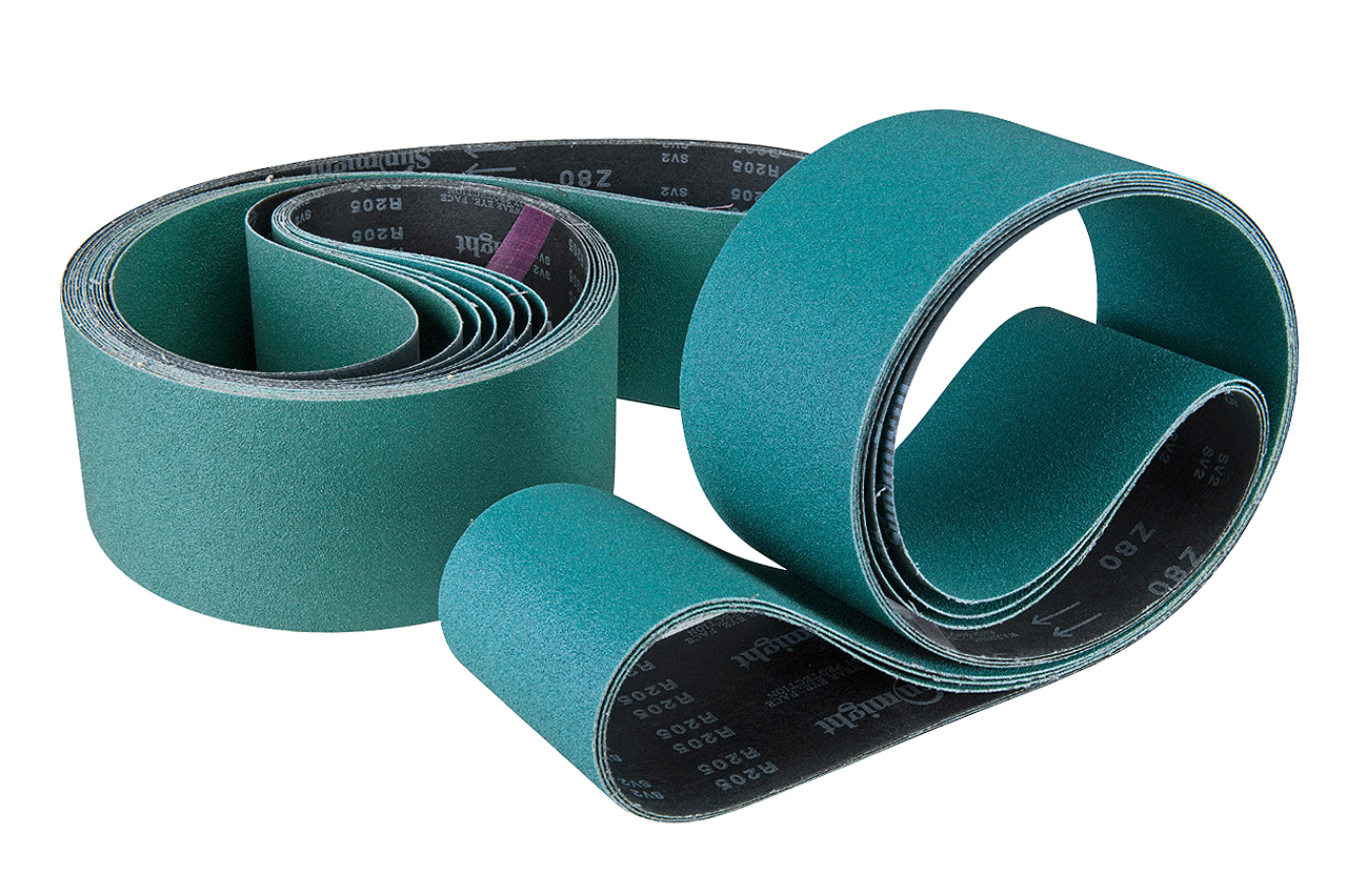 Gewebeschleifband für KRPS 100 x 2000 Duo - Edelstahl, 2000 x 100 mm - K 40 ( 10 Stk. )