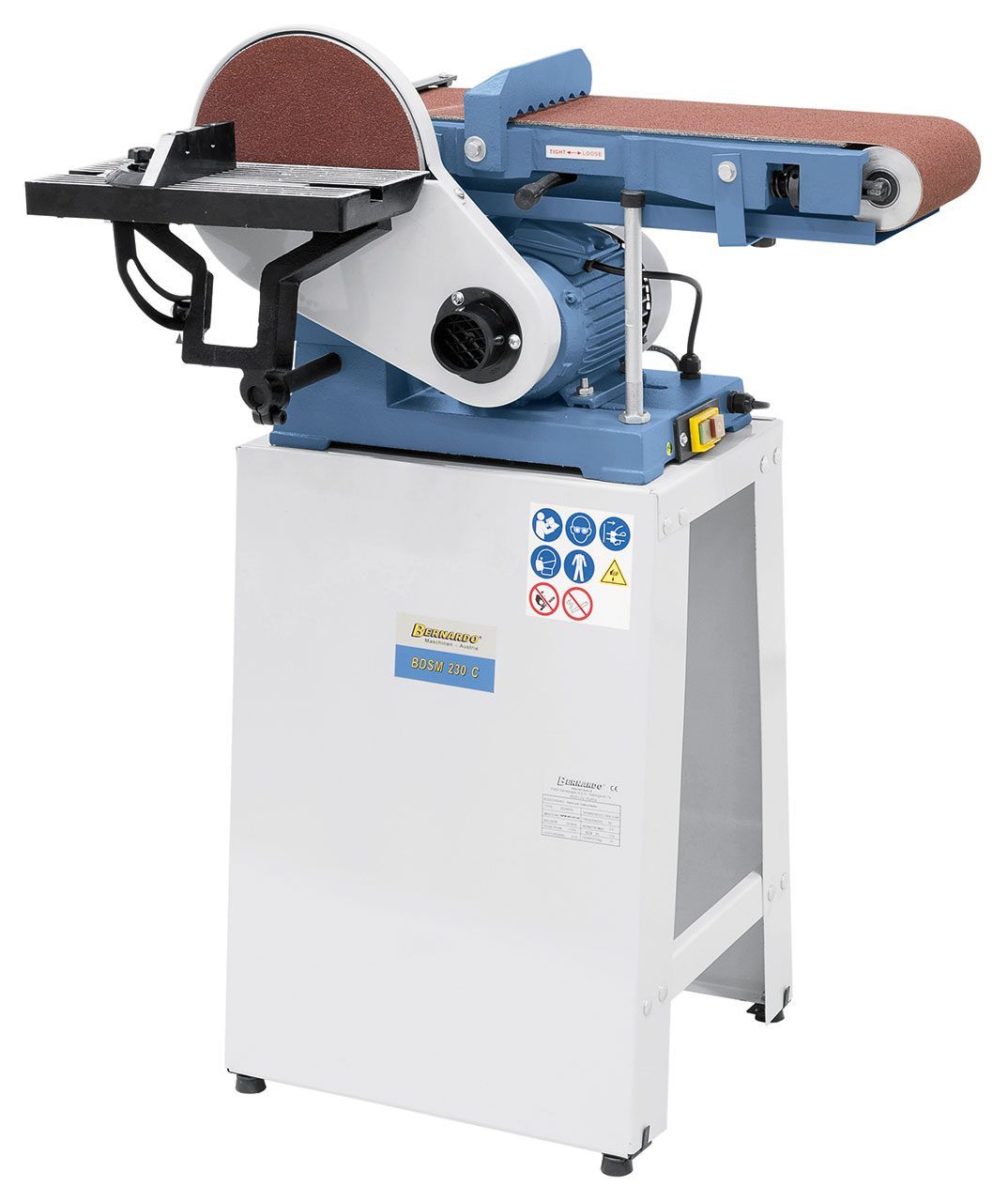 Band- und Tellerschleifmaschine BDSM 230 C
