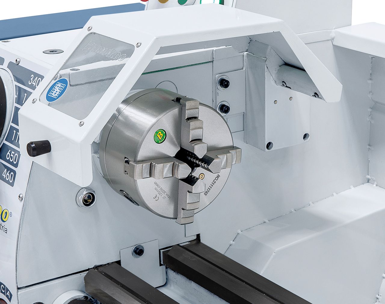 Leit- und Zugspindeldrehmaschine Profi 650 G / 400 V inkl. 2-Achs-Digitalanzeige ES-12 V