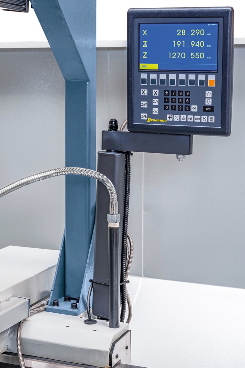Produktionsdrehmaschine Goliath 800 x 2000 inkl. 3-Achs-Digitalanzeige *