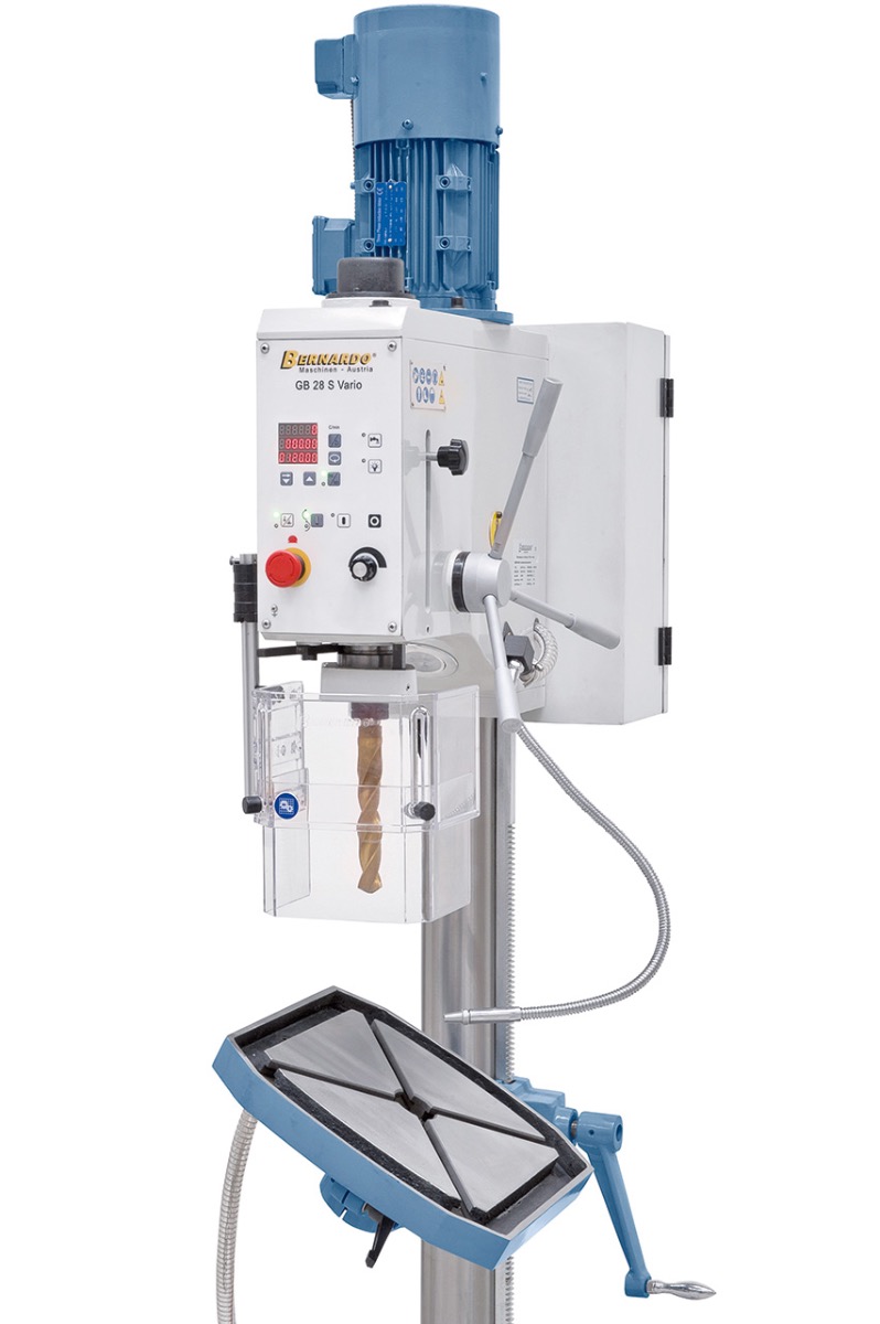 Getriebe-Säulenbohrmaschine GB 28 S Vario