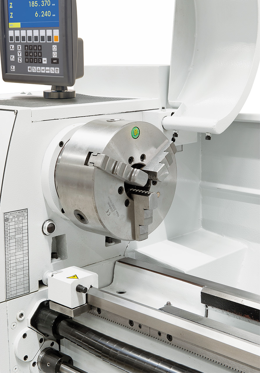 Mechanikerdrehmaschine Master 180 inkl. 3-Achs-Digitalanzeige ES-12 V *
