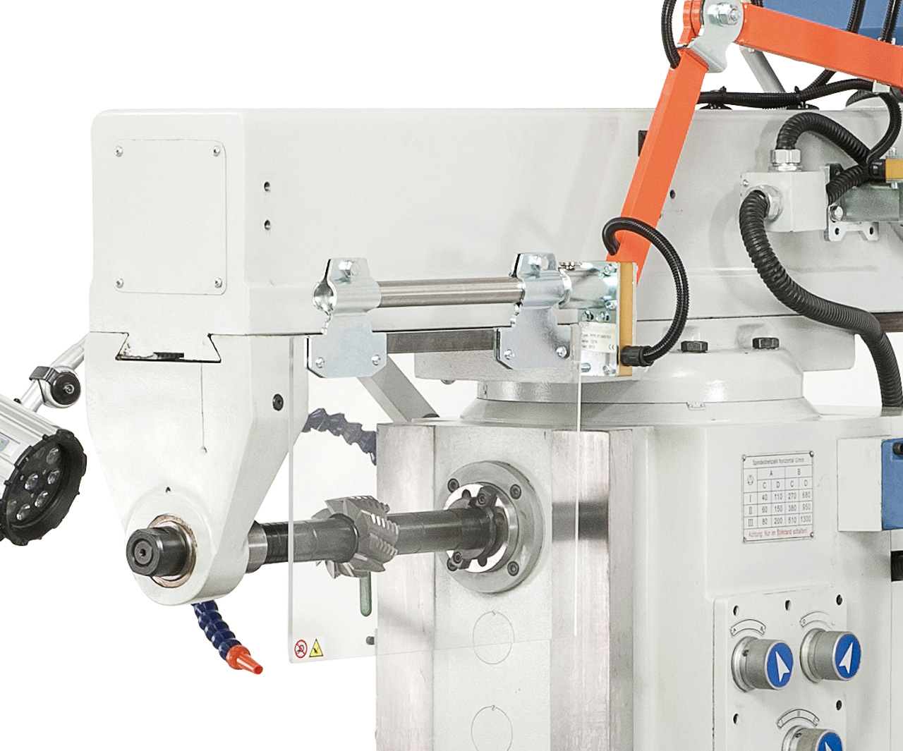 Universalfräsmaschine UWF 95 N inkl. 3-Achs-DRO und pneumat.WK-Klemmung *