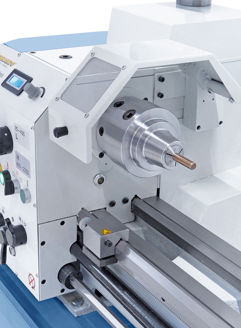 Leit- und Zugspindeldrehmaschine Profi 880 G Vario / 230 V inkl. 2-Achs-Digitalanzeige ES-12 V