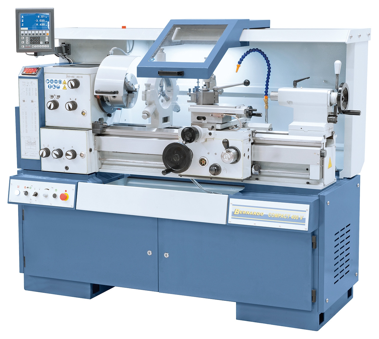 Universaldrehmaschine Compact 400 V inkl. 3-Achs-Digitalanzeige ES-12 V