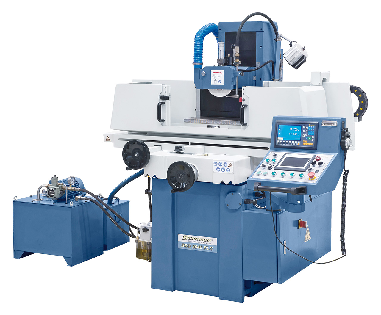 Flachschleifmaschine BSG 2040 PLC mit 2-Achsen-Digitalanzeige ES-12 H **