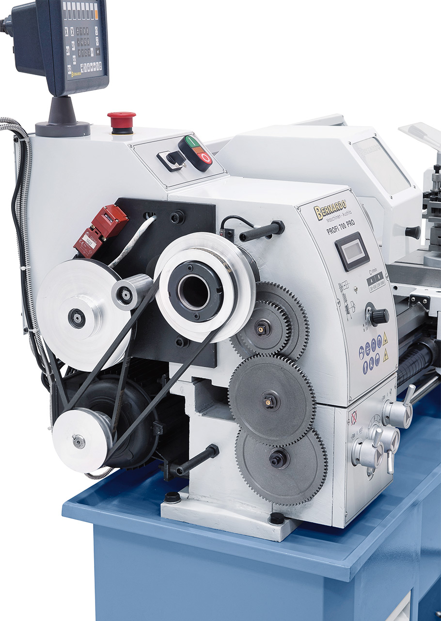 Vario-Drehmaschine Profi 700 PRO / 230 V inkl. 2-Achs-Digitalanzeige ES-12 V