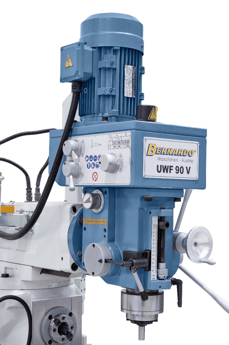 Universalfräsmaschine UWF 90 V inkl. 3-Achs-Digitalanzeige ES-12 H *